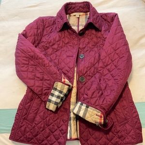 New Burberry Quilted jacket